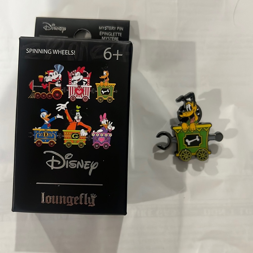 LOUNGEFLY DISNEY PIN COLLECTION - PLUTO PIN ONLY